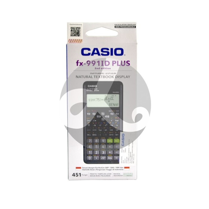 

Kalkulator Casio Fx-991 Id Plus -Scientific Calculator Ilmiah