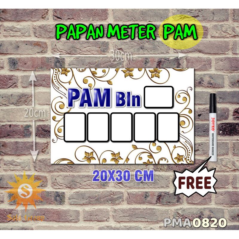 

Safa Papan Meter Listrik PLN PAM motif Unik - Flower 20