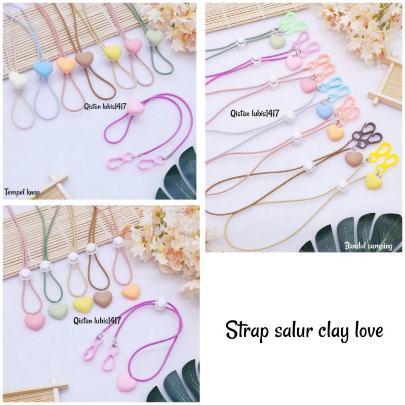 Strap salur Clay love beli 10 free 2