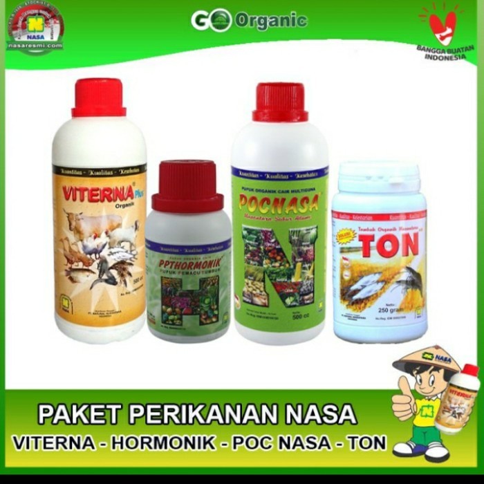 paket perikanan dan udang, ton, viterna, hormonik, poc nasa