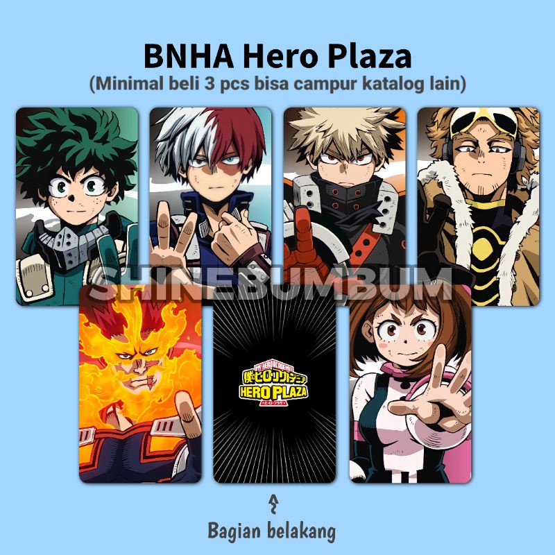 Photocard Anime Boku no Hero Academia Hero Plaza 2 Sisi