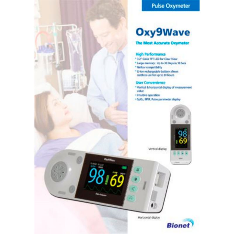 Pulse Oximeteri Oxy 9 Wave Bionet