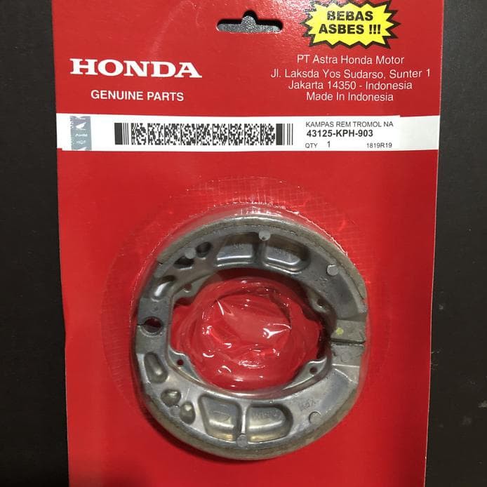 Kampas Rem Belakang Karisma Supra X Supra Fit KPH