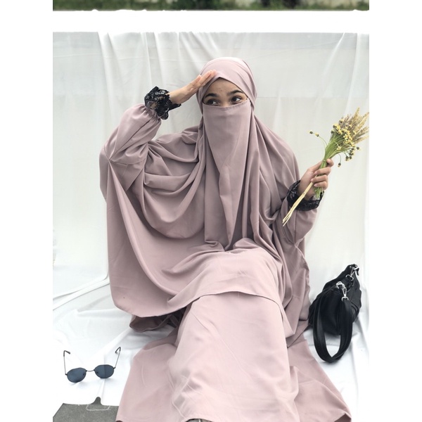 French Khimar set rok (Amira set)