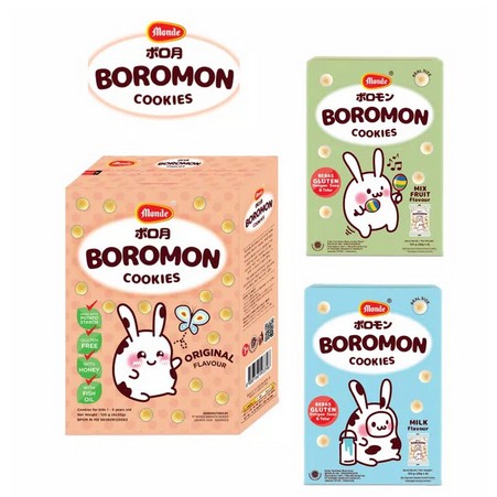 Monde Boromon Cookies 1 tahun+ 100gr