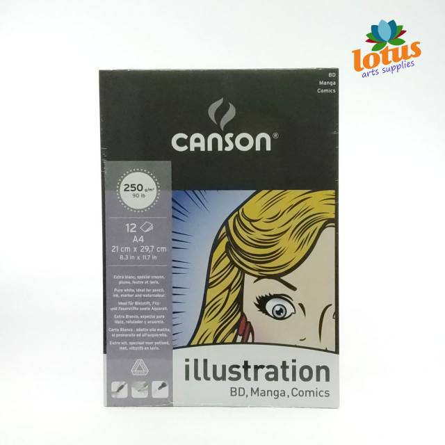 

Canson Illustration A4 250gsm (BD, Manga, Comics)
