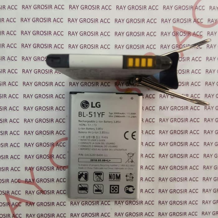 Baterai Original LG BL-51YF , G4 , H815 , H811 , H810 VS986 VS999 F500