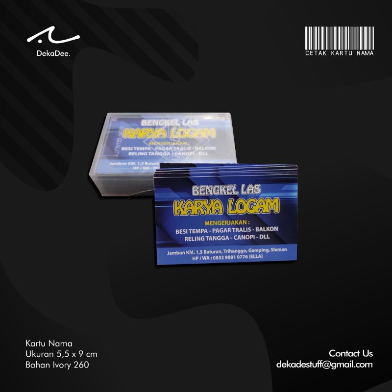 

Cetak Kartu Nama | FREE BOX