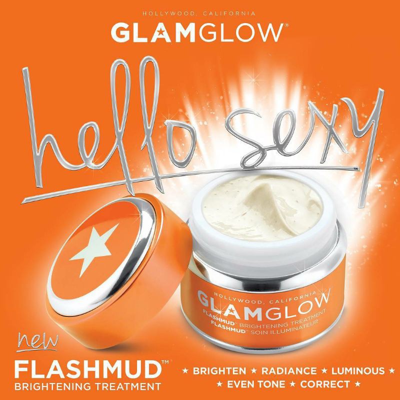 GLAMGLOW FLASHMUD BRIGHTENING TREATMENT AUTHENTIC / face mask budgetcosmetic