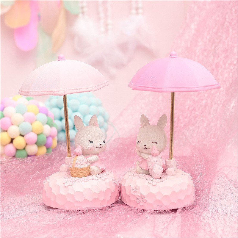 LRC Lampu Tidur Hiasan Anak Cute Bedroom LED Lamp with Umbrella