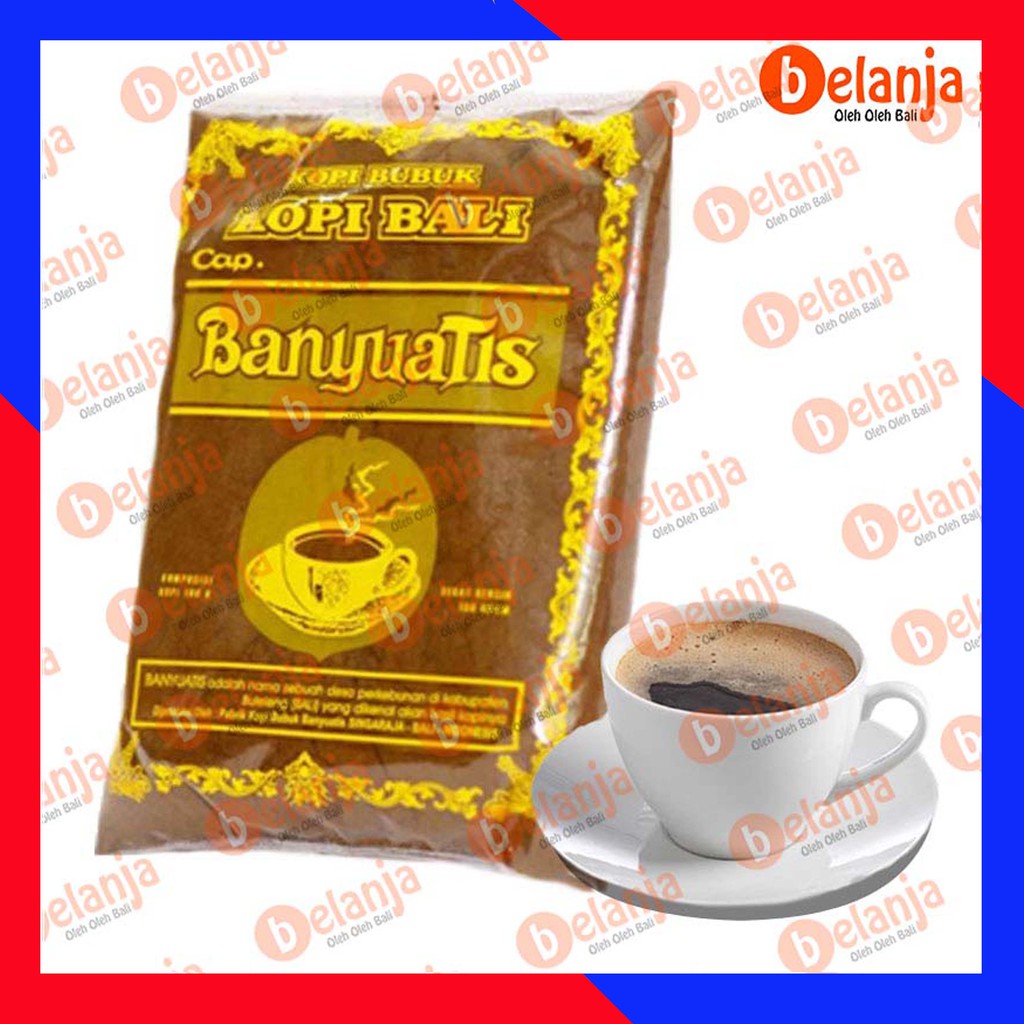 Kopi Bali BANYUATIS Plastik kopi bubuk asli bali oleh oleh bali