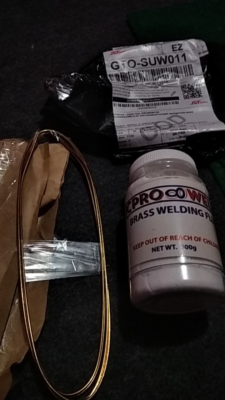 Bahan Campuran Buat Las Kuningan /brass Welding Flux /cpro Weld/bubuk Las/borax Las