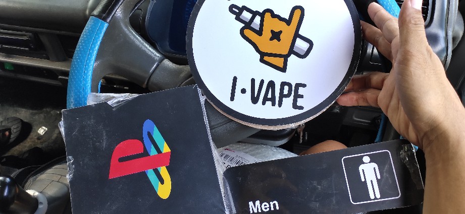 Sign Toilet - Rest Room Sign - Women Sign - Men Sign - Papan Tanda Wash Hand