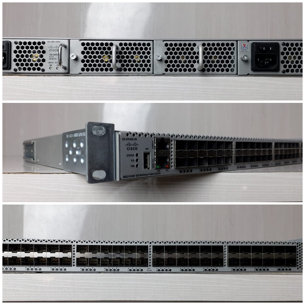 Switch Cisco DS-C9148S-12K9  MDS 9148S 16G Multilayer Fabric Switch