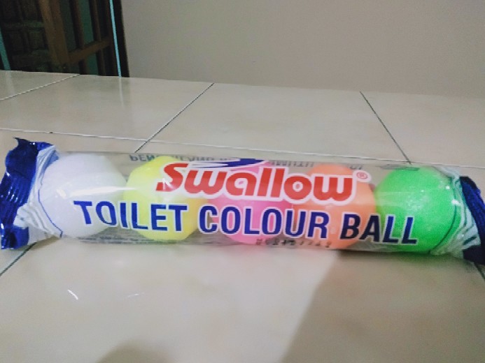 Kapur Barus Swallow Toilet Colour Ball 200 Gram