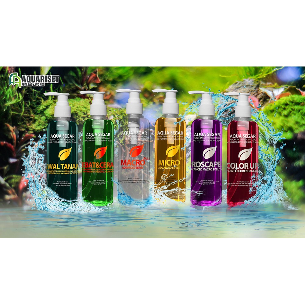 Aqua Segar COLOR UP Pupuk Cair Aquasegar Aquascape