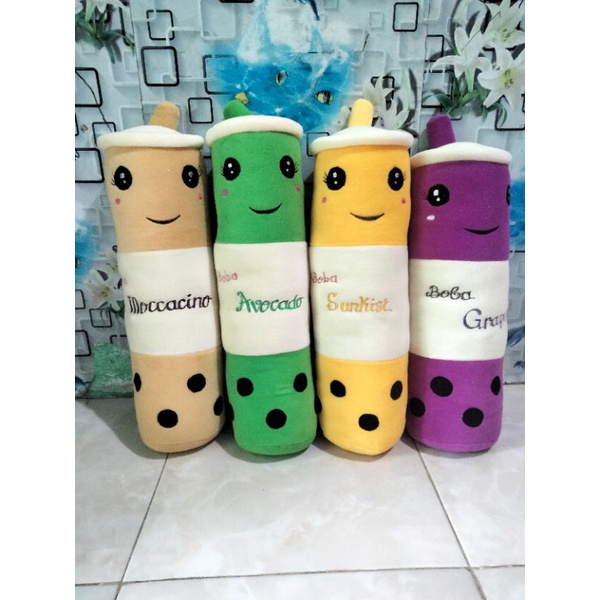Bantal Guling Boba (40cm)