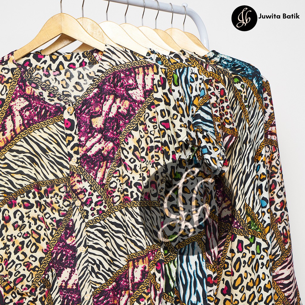 Juwita Batik - Setelan Wanita Macan - Setelan Baju Tidur Wanita Santai