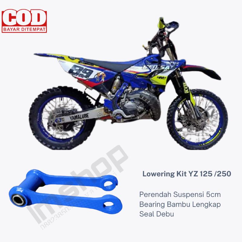 Lowering Kit Pemendek Monoshock Yamaha YZ 125 250 250F 250FX