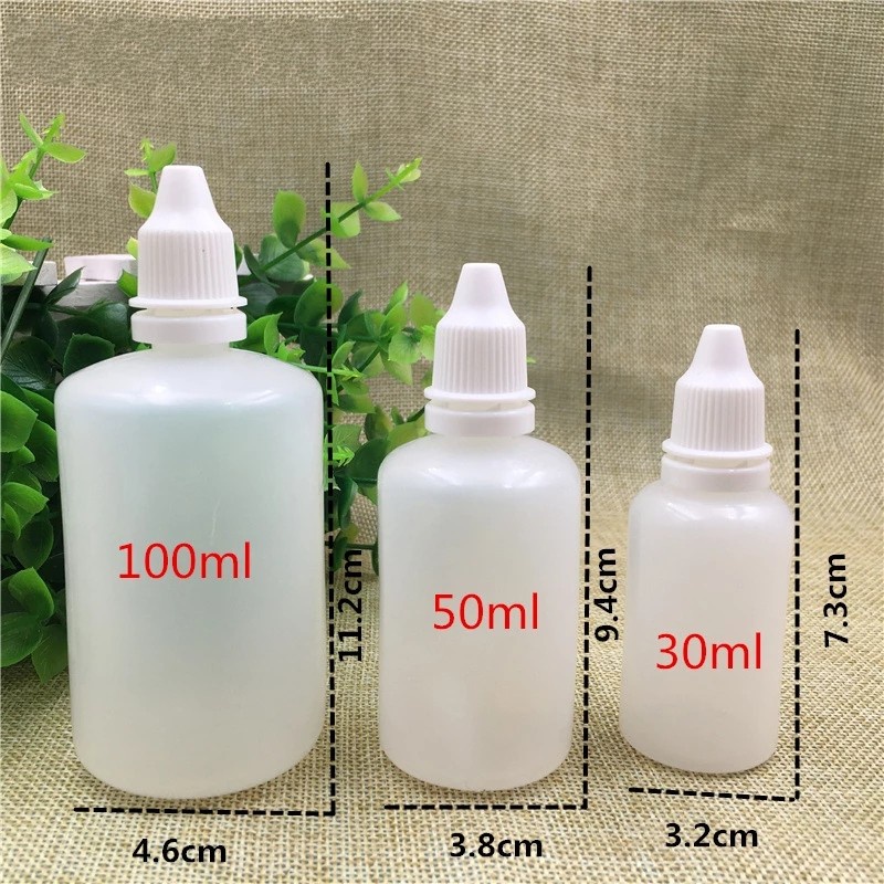 7 Size Empty Plastic Eye Drop Bottle