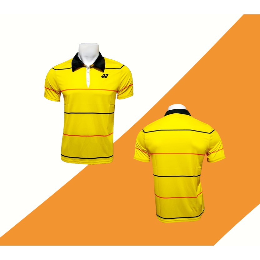 Baju Badminton Bulutangkis Import Yonex Y 3010 Orange Grade Ori