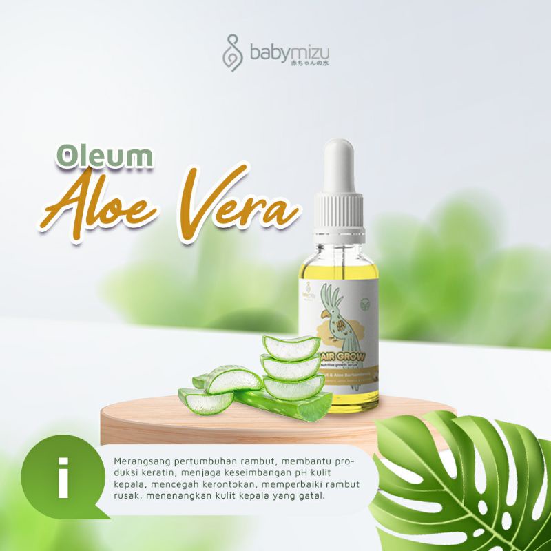 BABYMIZU Hair Grow - Serum Penumbuh Rambut Bayi dan Balita - Pelebat dan Penutrisi Kulit Kepala Bayi, Balita dan Anak (30 ml)