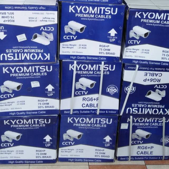 KABEL CCTV KYOMITSU COXIAL +POWER RG6