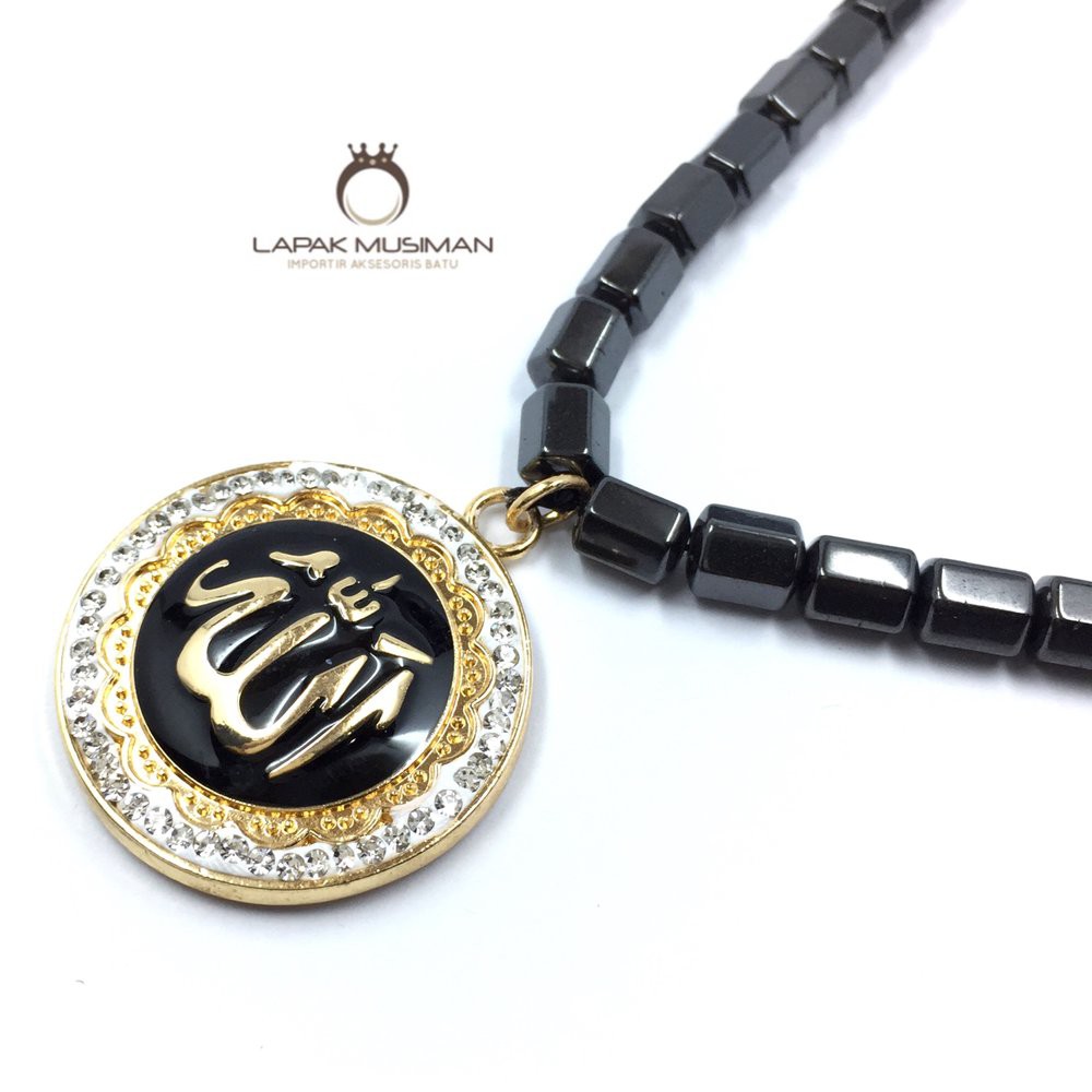 [Bayar di Tempat] KALUNG KESEHATAN BONUS GELANG KESEHATAN MOTIF AZHIKRA KODE LM 01