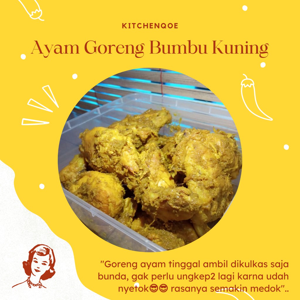 

Ayam Goreng Bumbu Kuning Frozen