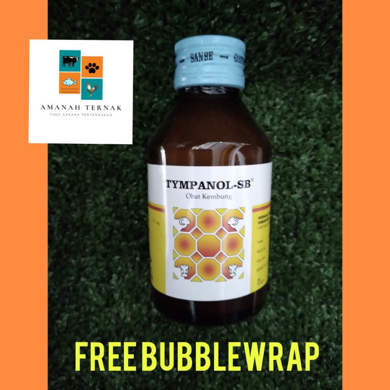 TYMPANOL-SB 100 ml - Obat Kembung Hewan