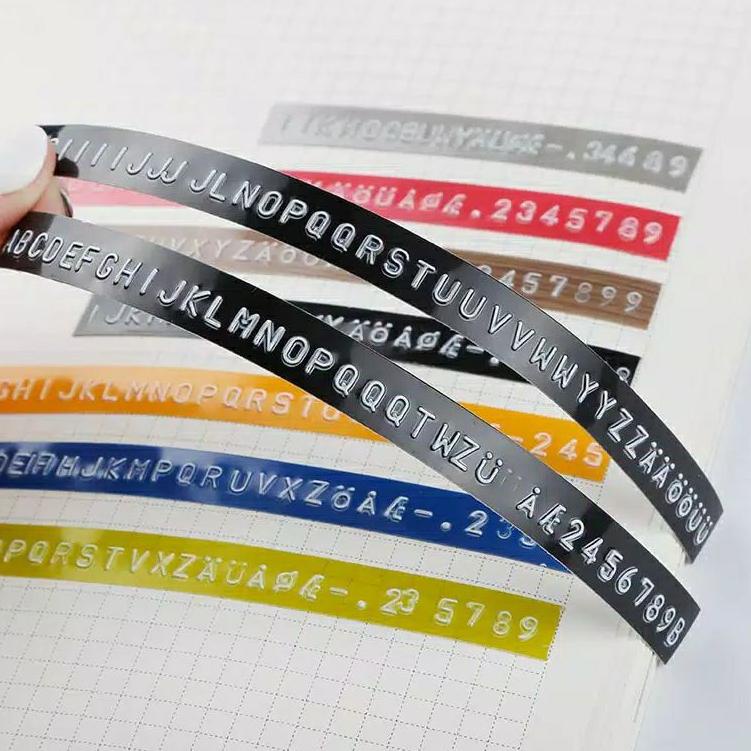 

RECOMENDED CIDY TAPE LABEL MAKER REFILL 9MM BISA UNTUK DYMO DAN MOTEX 885