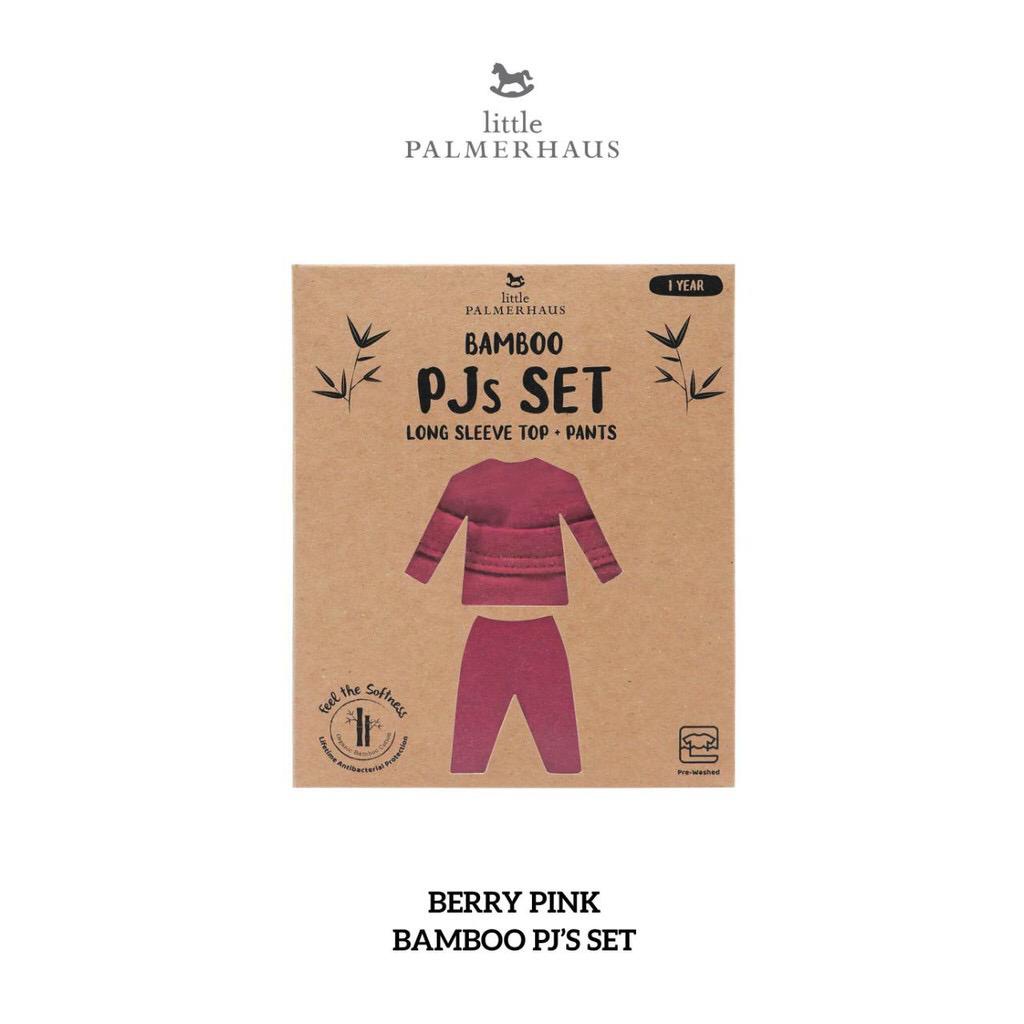 PROMO 7.7 PROMO BAJU LEBARAN PROMO Little Palmerhaus setelan piyama anak Pajamas Bamboo PJs Pyjamas Set 1-6 Tahun