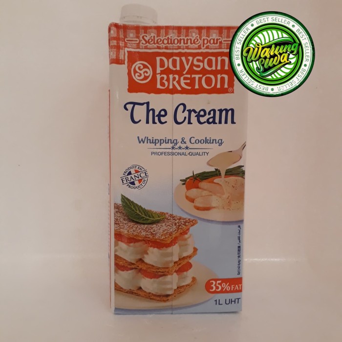 

Paysan breton the cream whipping & cooking 35% 1 liter