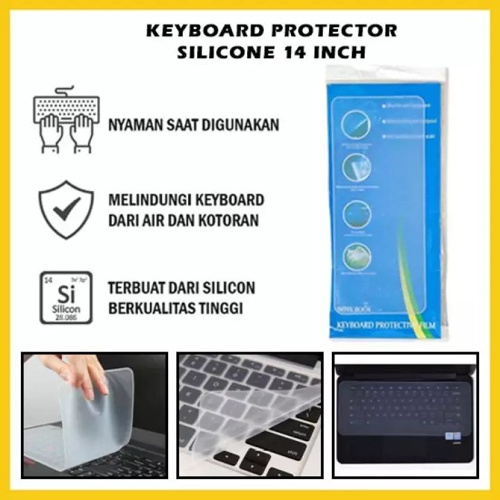 SKIN LAPTOP Pelindung Keyboard Bening KEYBOARD PROTECTION / Pelindung Keyboard Murah