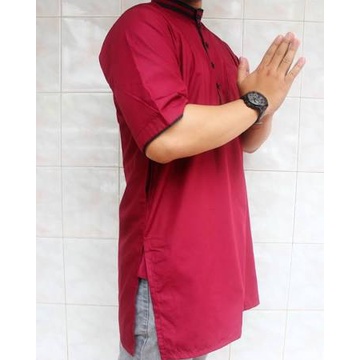 baju gamis pria model saudi terkini