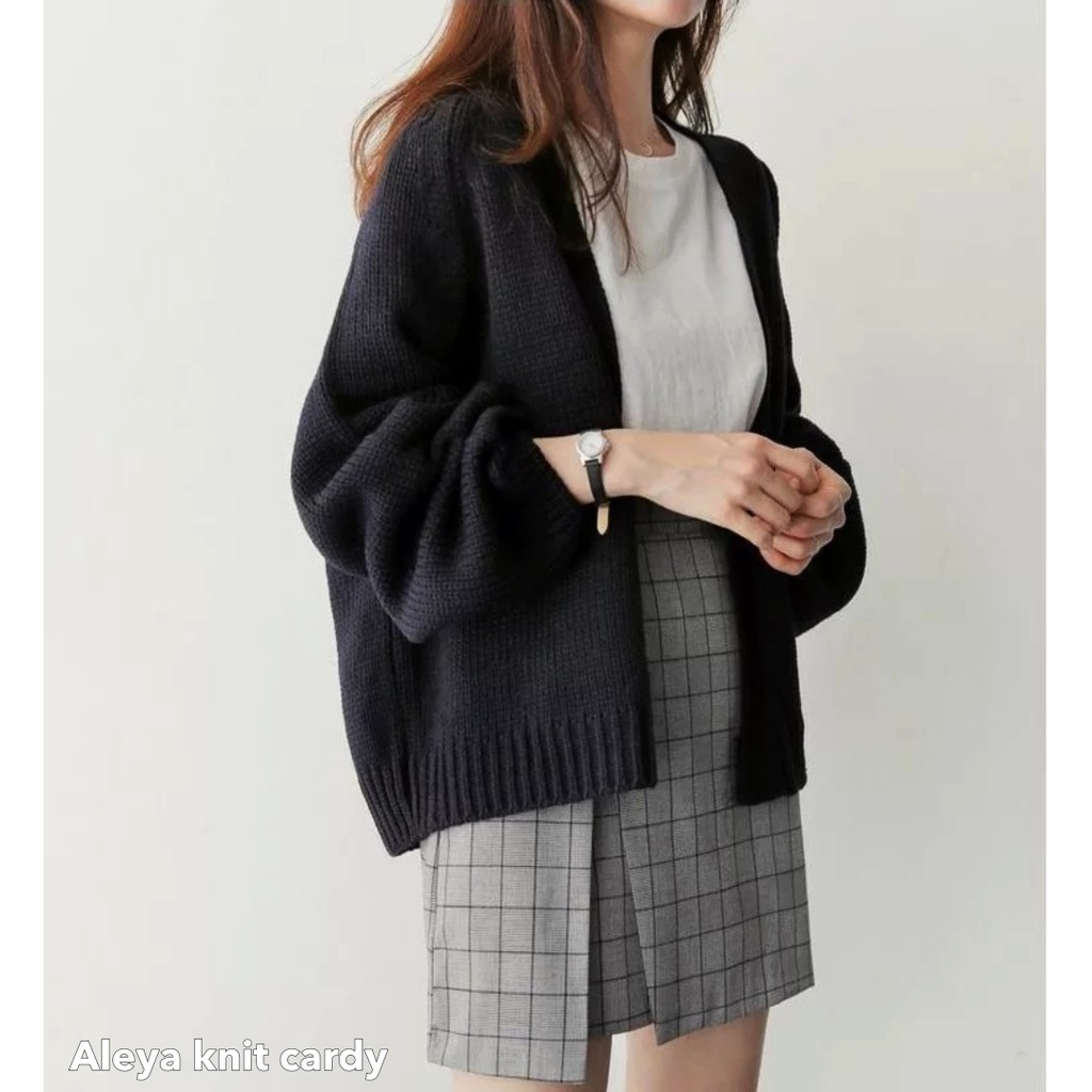 (ORIGINAL) Jelin knit outer  - Thejanclothes