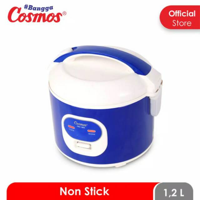 Rice cooker COSMOS 1.2 Liter - magic com CRJ 1803 - cook and warm