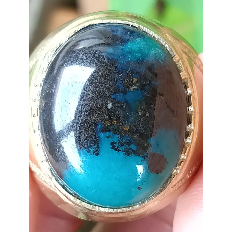 Natural Bacan Doko Majiko ( Batu Akik Ternate - bukan bacan giok lavender kecubung opal kalimaya )