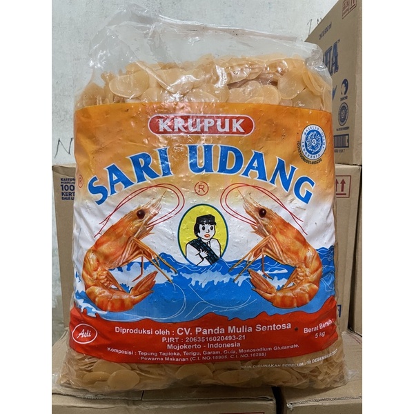 

Krupuk Sari Udang / Krupuk Unyil berat 5kg