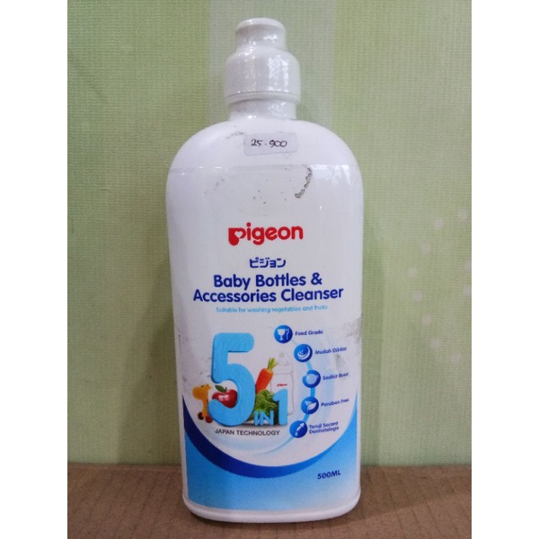 PIGEON BABY BOTTLES &amp; ACCESSORIES CLEANSER 450ML (REFIL), 500ML(BOTOL)