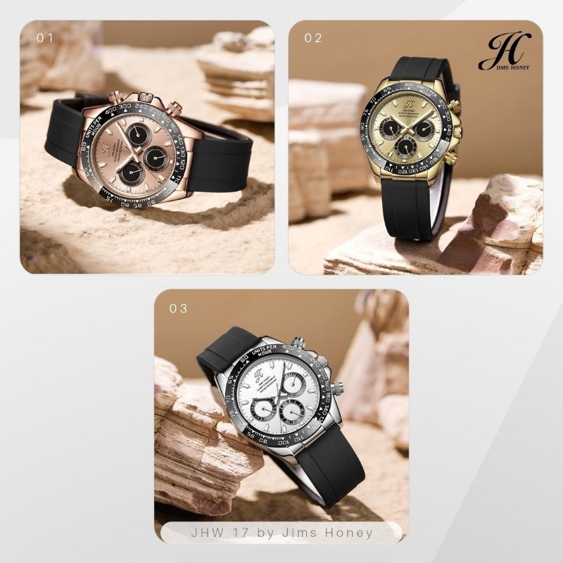 Jims Honey Jhw 17 jam tangan pria jam analog