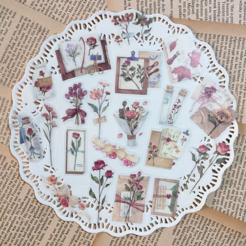 

STIKER WATERPROOF EPHEMERA JOURNALING