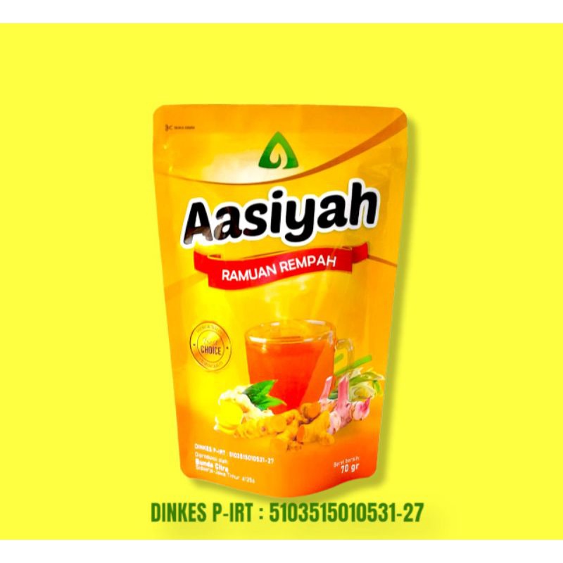 

Ramuan Rempah Aasiyah 70GR • Minuman Rempah Rimpang • JSR • Promil • Maag/Gerd • Diet