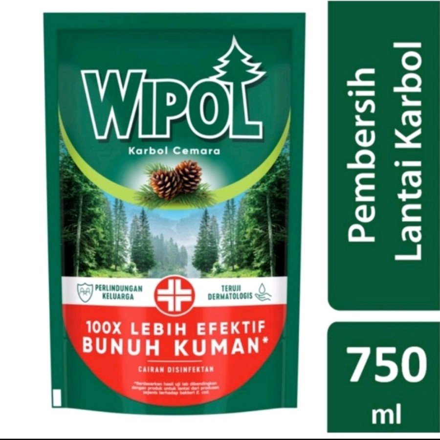 Wipol Karbol Pembersih Lantai 450ml/750ml