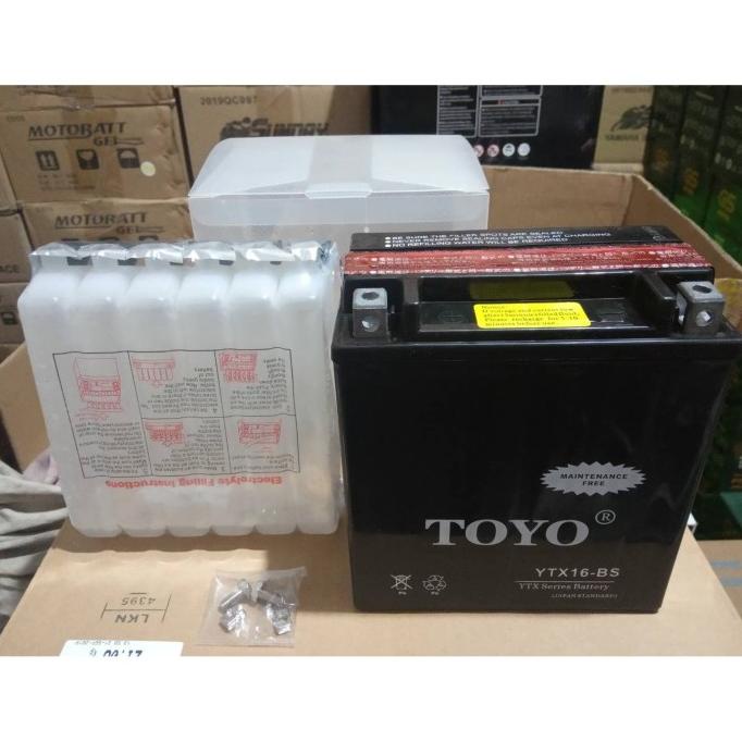 Aki TOYO YTX16-BS 12V-16Ah MF belk11