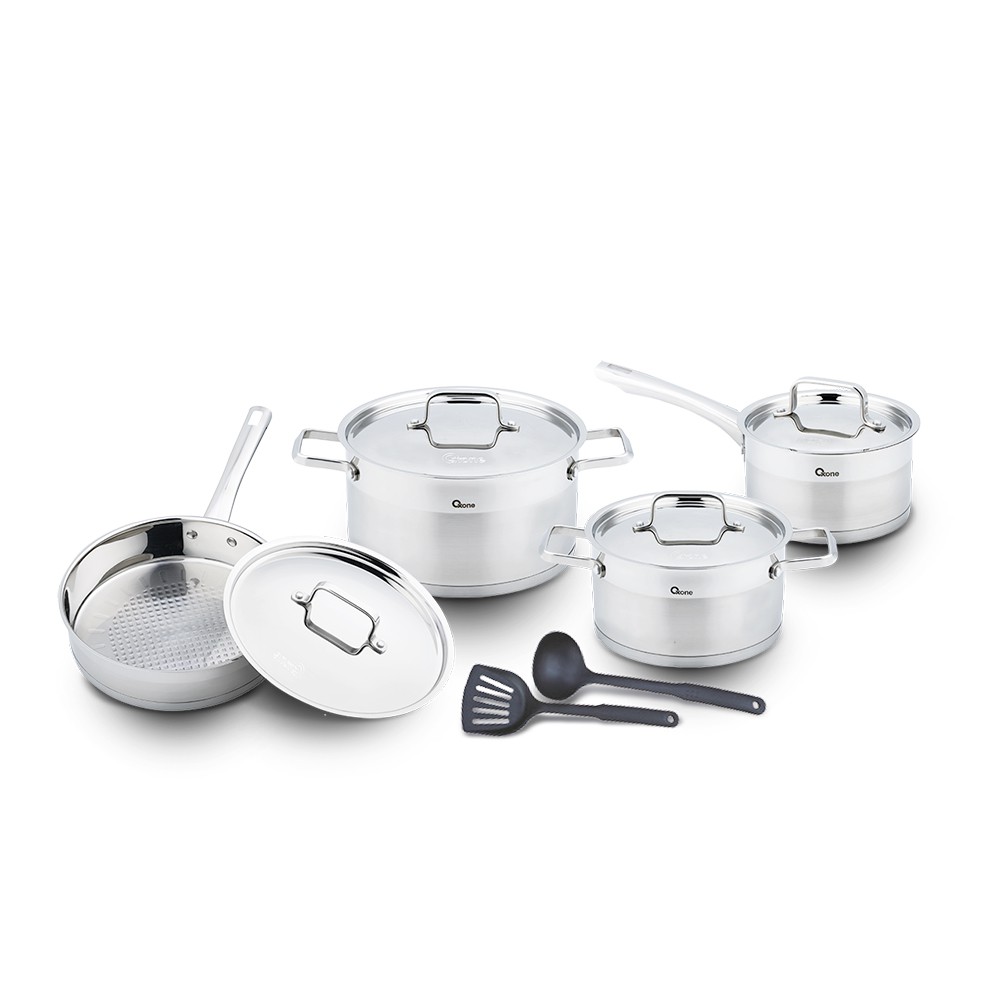 OXONE Cookware Set 10 Pcs OX987 / Panci / Stainless Steel / Memasak