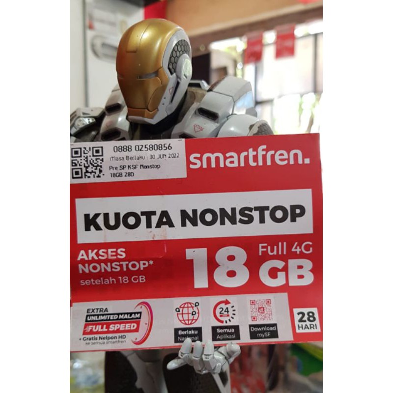 SP Smartfren 18GB nonstop