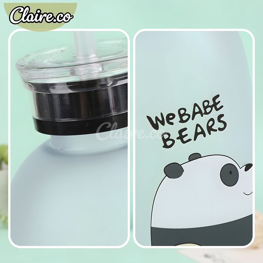 BOTOL MINUM BEAR / BOTOL MINUM KAPASITAS 1000ML / BOTOL MINUM KARAKTER