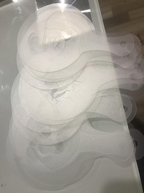 [bayar Di Tempat]stensil Seni Diy: 16pcs Cetakan Template Kreatif Untuk Dekorasi Kopi Kapucino Latte