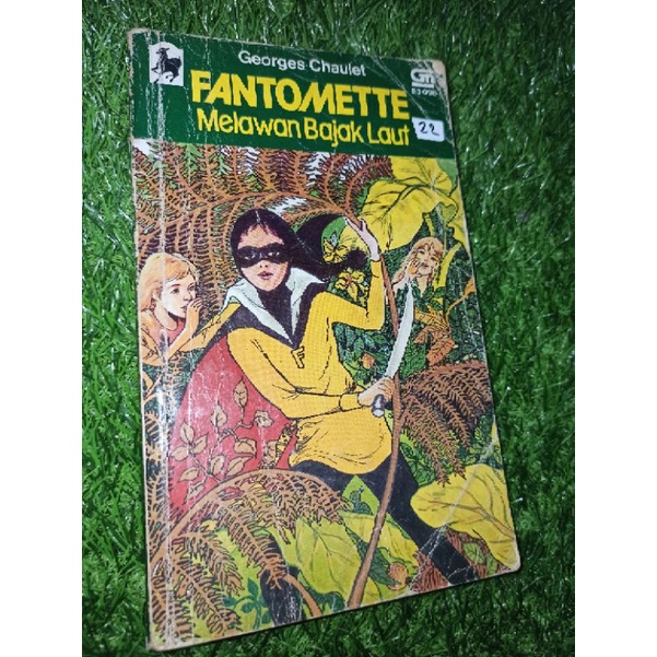 Buku novel anak - rare - FANTOMETTE Melawan Bajak Laut (preloved)